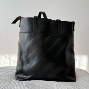 OFF WHITE 3D Diagonals Tote Bag - Black